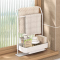 Multi-Layer Rag Draining Rack – Gun Gray | Space-Saving Kitchen Sink Organizer”