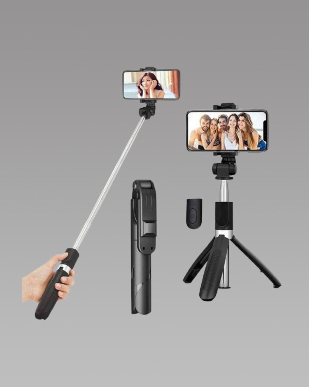 3-in-1 Bluetooth Selfie Stick Tripod